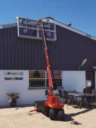 Robot de Vidrio con Ventosas